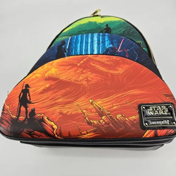 Star Wars Loungefly Backpack - The Force AwakensDisney100 NWT